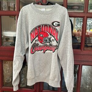 Ecu 2022 Georgia Bulldogs championship hoodie